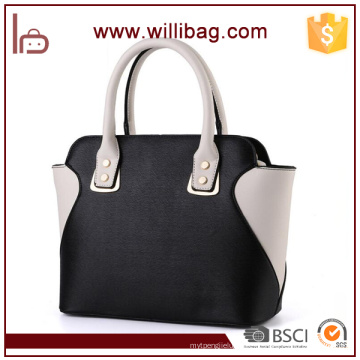 China Wholesale Best Price Günstige Pu Beutel Dame Handtasche Einkaufstaschen